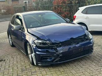 skadebil bromfiets Volkswagen Golf vw golf R 2017/5